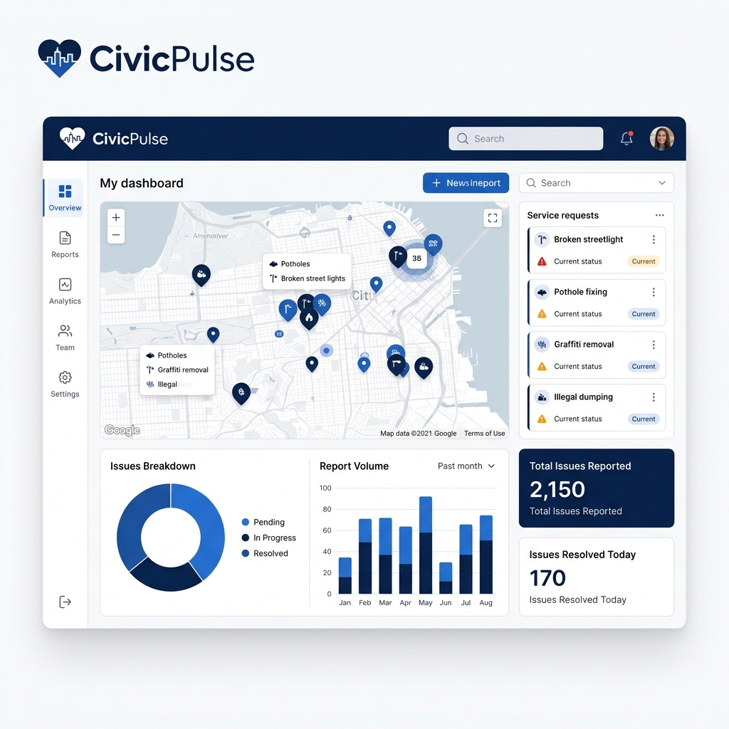 CivicPulse platform preview