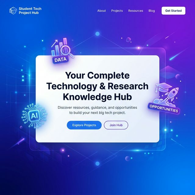 Student tech projects showcase