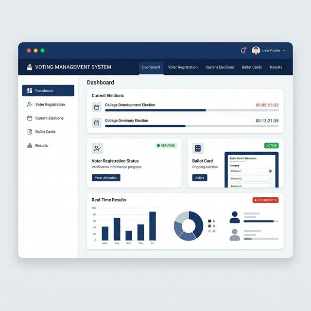 Voting Platform concept preview
